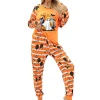 Pajamas For Women Set Halloween Cozy 2 Piece Outfit Soft Comfortable Sleepwear Loungewear Nightwear Nightclothes Homewea