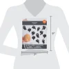 Paper Ghost Cutouts Decoration, Black, 12 Pieces, Halloween by Way To Celebrate