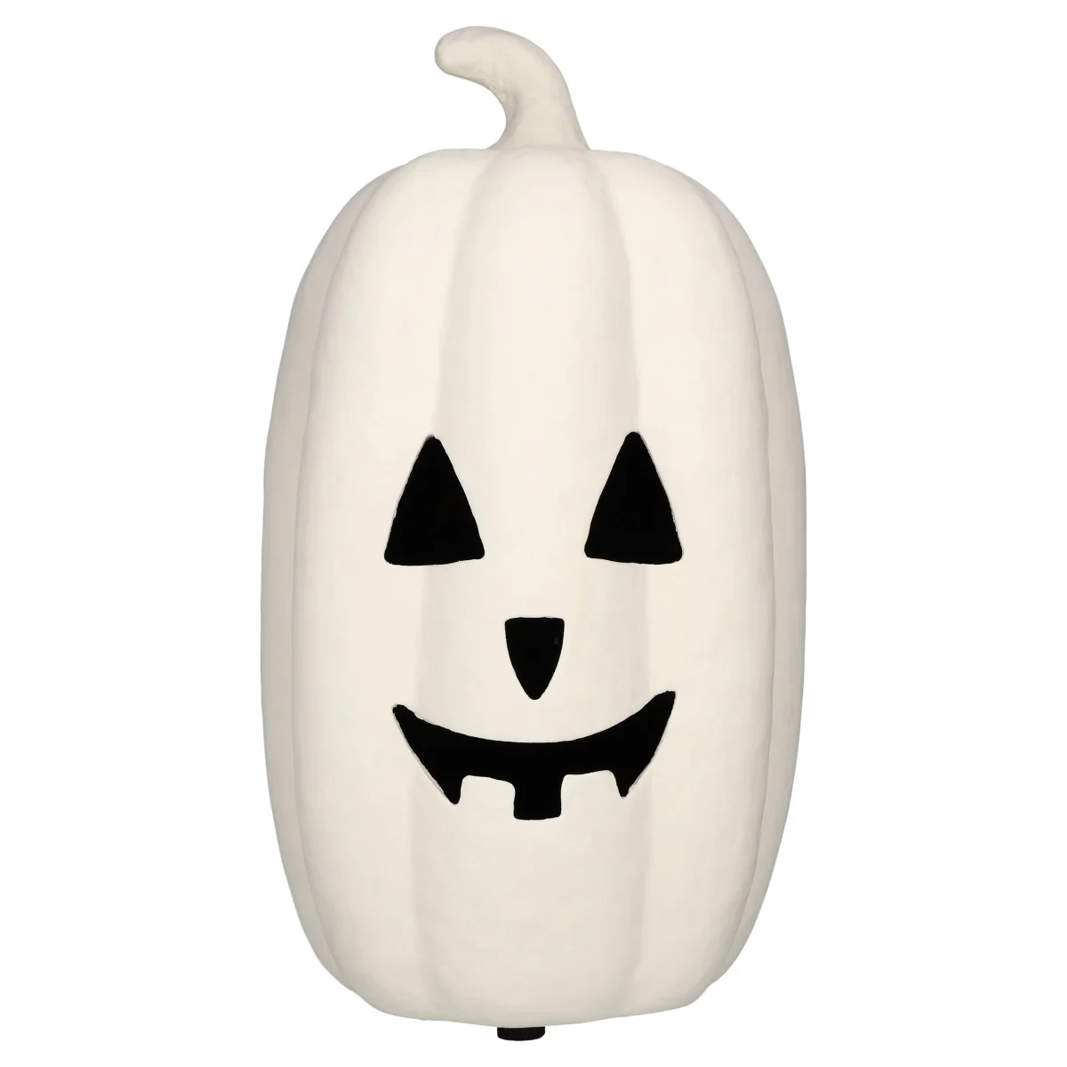 Paper Mache Jack-o'-Lantern Decoration, 12.6", Halloween by Way To Celebrate