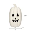 Paper Mache Jack-o'-Lantern Decoration, 12.6", Halloween by Way To Celebrate
