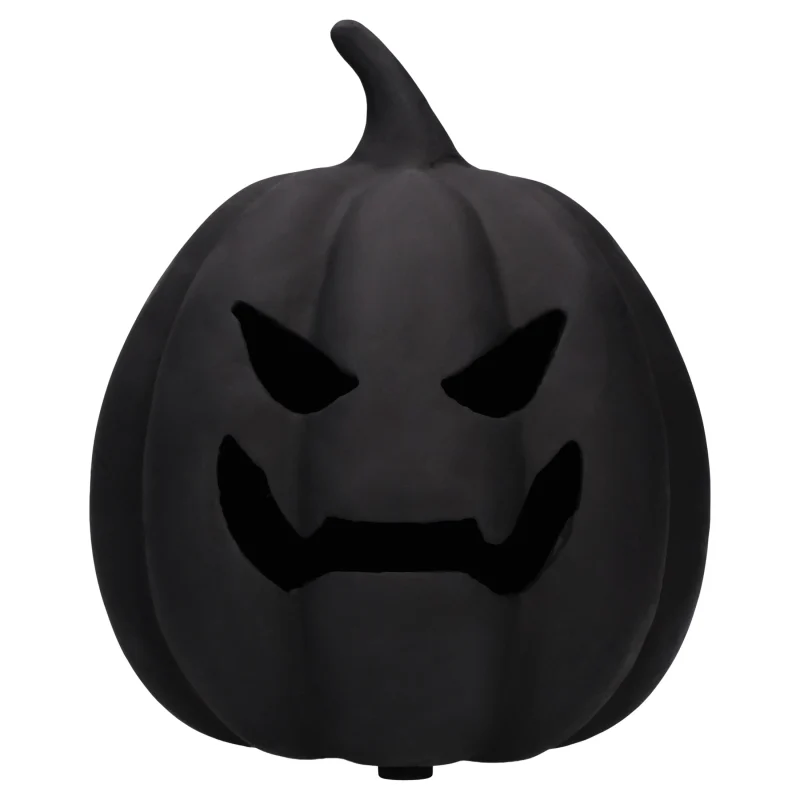 Paper Mache Jack-o'-Lantern Decoration, 8.3", Halloween by Way To Celebrate