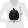 Paper Mache Jack-o'-Lantern Decoration, 8.3", Halloween by Way To Celebrate