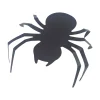 Paper Spider Wall Creatures Decoration, Black, 12 Pieces, Halloween by Way To Celebrate