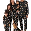 Peanuts Halloween Women’s Snoopy Matching Family Sleepwear Long Sleeve Top and Pants Pajama Set, 2 Piece