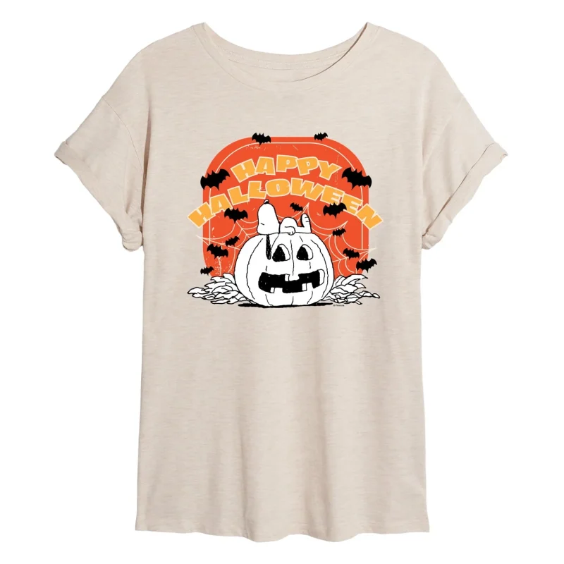 Peanuts - Retro Halloween Women's Relaxed Fit T-Shirt
