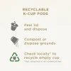 Peet's Coffee Decaf House Blend Dark Roast K-Cup Pods 88 Count