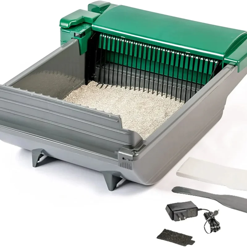 Pet Zone Automatic Self-Cleaning Litter Box With 6 Waste Bags - Smart Scoop