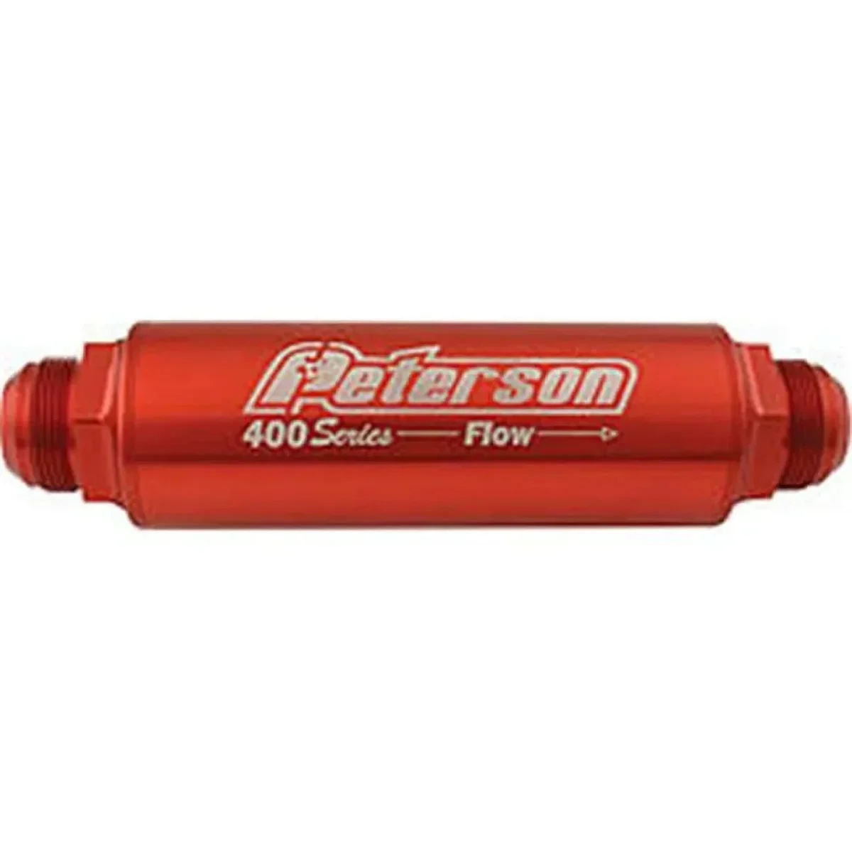 Peterson Fluid 400 Series Inline Oil Filter - 20 AN Fittings, 75 Micron