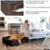 PetFusion Ultimate Orthopedic Dog Bed - Large, 50 x 40 x 13 in, 6-inch CertiPUR-US Memory Foam
