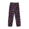 Picia Halloween Mens Soft Woven Cotton Elastic Waistband Sleep Pajama Pant Lounge Sleep Pant With Pockets And Drawstring