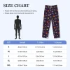 Picia Halloween Mens Soft Woven Cotton Elastic Waistband Sleep Pajama Pant Lounge Sleep Pant With Pockets And Drawstring