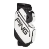 PING DLX Cart Bag, White, 15-Way Top, 15 Pockets - DLX