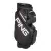 PING DLX Cart Bag, White, 15-Way Top, 15 Pockets - DLX