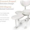 Pipersong Meditation Chair With Lumbar Support And Adjustable Stool