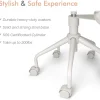 Pipersong Meditation Chair With Lumbar Support And Adjustable Stool