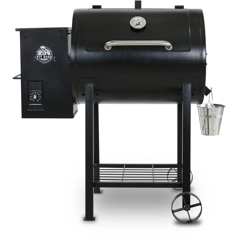 Pit Boss Wood Fired Pellet Grill With Flame Broiler, 700 Sq. In. Cooking Space - 700FB