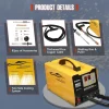 PLAYOCCAR Vehicle Panel Spot Dent Puller Welder 110V, 3500A, 3KW - PLAYOCCAR
