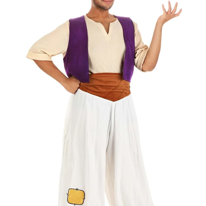 Plus Size Disney Aladdin Deluxe Men's Costume