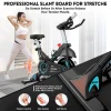 Pooboo Indoor Cycling Bike With 40lb Flywheel And 350lb Capacity - D518M1