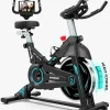 Pooboo Indoor Cycling Bike With 40lb Flywheel And 350lb Capacity - D518M1