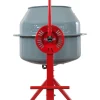 Portable Electric Cement Mixer for Concrete and Mortar, 4 Cu. Ft., 500W