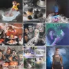 Portable Smoke Machine with Remote Control - fog machine liquid Ideal for Photography, Outdoor Events, Parties, Stage Ef