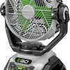 POWER+ 18 in Portable Outdoor Electric Misting Fan, 5 Speeds