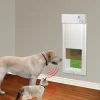 Power Pet Large Electronic Pet Door, RFID-Activated Entry System For Medium To Large Dogs - PX-2