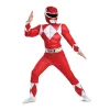 Power Rangers - Mighty Morphin Red Ranger Halloween Costume for Children, Boys Size XS (4/5), by Disguise