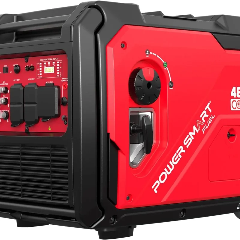 PowerSmart Portable Inverter Generator 5000 Starting Watt, 4000 Running Watt, 30 Amp - HB5046C