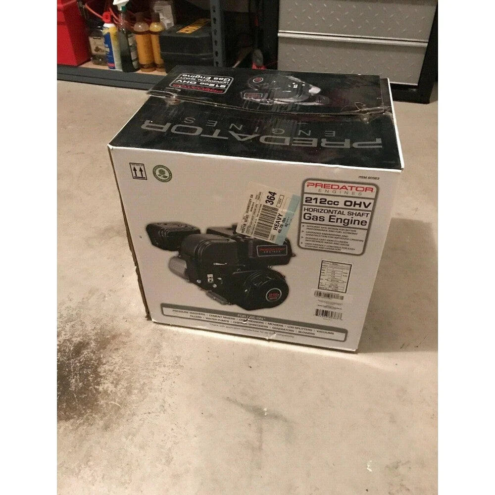 Predator Horizontal Shaft Engine 6.5 HP 212cc - 69730