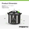 Presto Precise Digital Electric Pressure Canner, 12 Quarts - 02144
