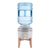 Primo Ceramic Countertop Water Dispenser With Wooden Stand, 0.26 Gallons - 900114