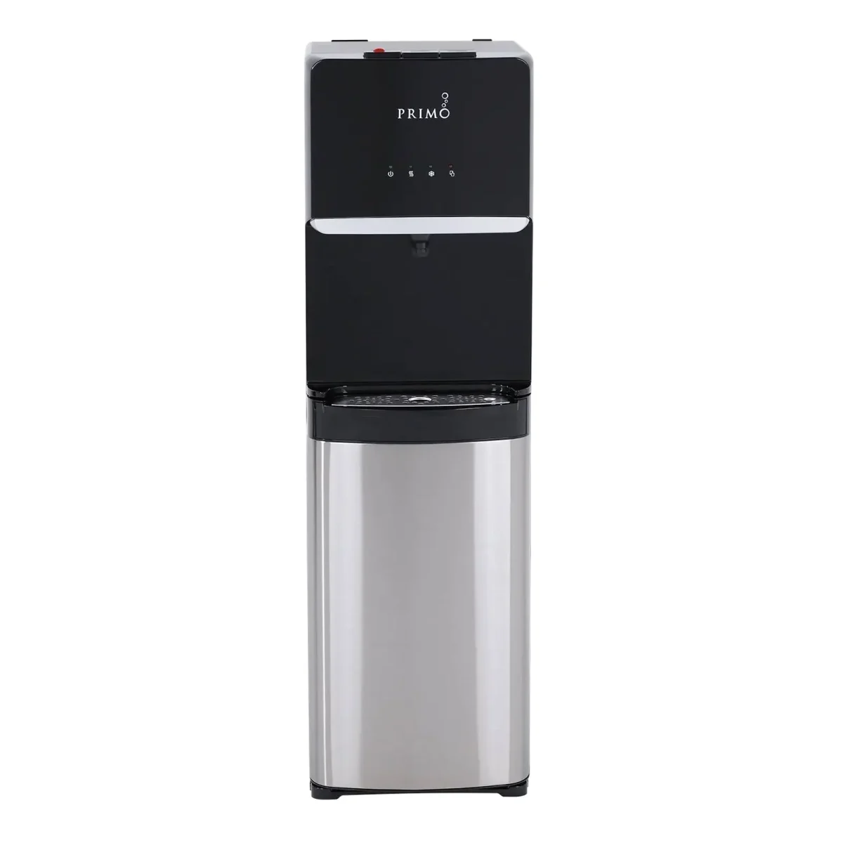 Primo Deluxe Bottom-Loading Stainless Steel Water Dispenser - Black