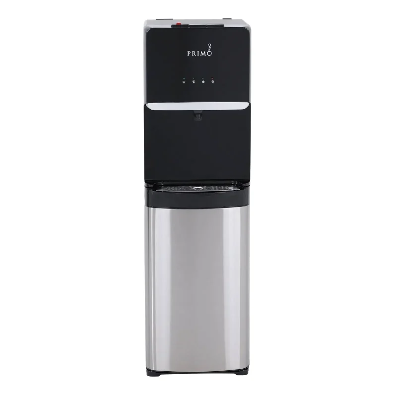 Primo Deluxe Bottom-Loading Stainless Steel Water Dispenser - Black