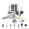 PAWSPIK Pet Grooming Vacuum Kit With 7 Tools, 6 Suction Levels And 2.2L Dust Bin - GroomingPro Rx