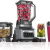 Professional Plus Kitchen System, 1400 WP, 72-oz Blender Pitcher, 64-oz Processor Bowl, 2 24-oz To-Go Cups - Grey