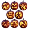 Pumpkin Masters All in One Pumpkin Carving Kit, 12 Pieces, (Orange)