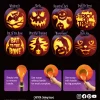 Pumpkin Masters All in One Pumpkin Carving Kit, 12 Pieces, (Orange)