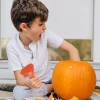 Pumpkin Masters Plastic Bare Bones Pumpkin Carving Tool Kit, 2 Pieces (Orange)