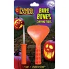 Pumpkin Masters Plastic Bare Bones Pumpkin Carving Tool Kit, 2 Pieces (Orange)