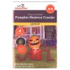 Pumpkin Skeleton Crawler Airblown Yard Inflatable, Multicolor, 4', Halloween by Way To Celebrate
