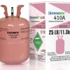 R-410A 25 lb Refrigerant Cylinder For HVAC Systems - A1 Safety