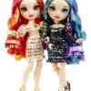 Rainbow High Twin Fashion Dolls, Laurel & Holly De'Vious, 2-Pack - Special Edition