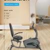 Recumbent Exercise Bike With Pulse Monitor And Tablet Holder - 8-Level Magnetic Resistance, 300 lbs Capacity
