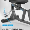 Recumbent Exercise Bike With Pulse Monitor And Tablet Holder - 8-Level Magnetic Resistance, 300 lbs Capacity