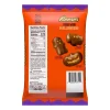 Reese's Assorted Milk Chocolate Snack Size Peanut Butter Shapes, Halloween Candy Bag, 9 oz