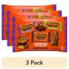 Reese's Assorted Milk Chocolate Snack Size Peanut Butter Shapes, Halloween Candy Bag, 9 oz
