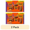 REESE'S Assorted Milk Chocolate Snack Size Peanut Butter Shapes, Halloween Candy Jumbo Bag, 14.4 oz