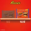 REESE'S Milk Chocolate Snack Size Peanut Butter Pumpkins, Halloween Candy Jumbo Bag